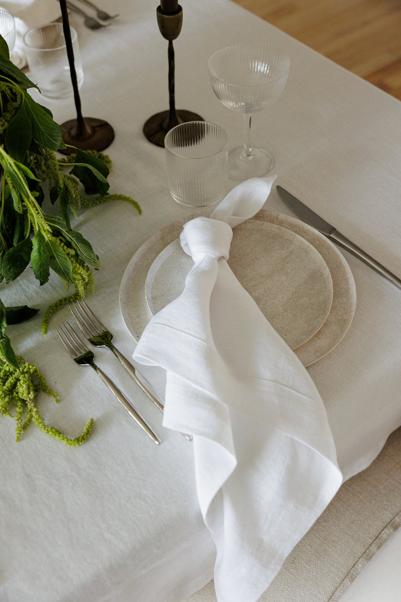 Stone - Dessert Plate, Pearl (x8)