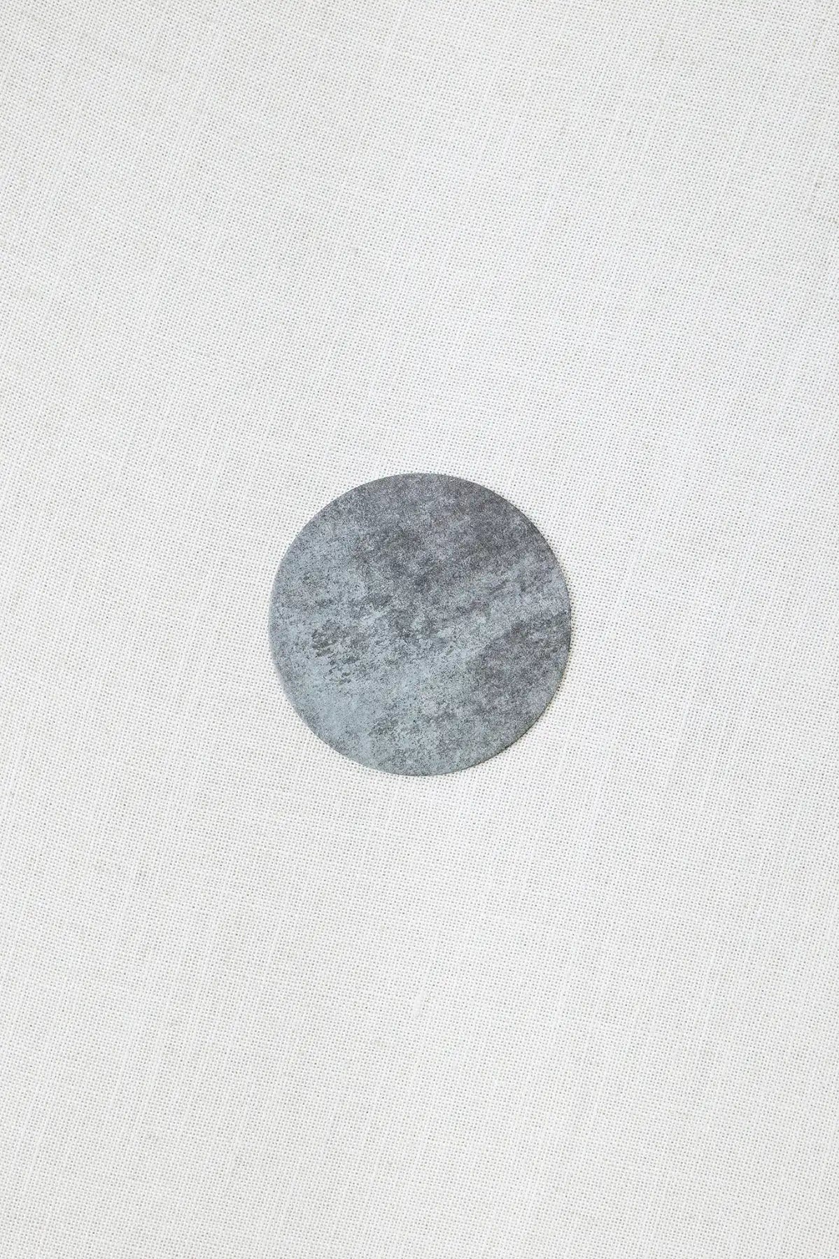 Stone - Coaster, Slate, Round (x4)