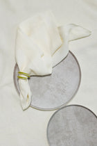 Stone Coaster, Gris, Square (x4)