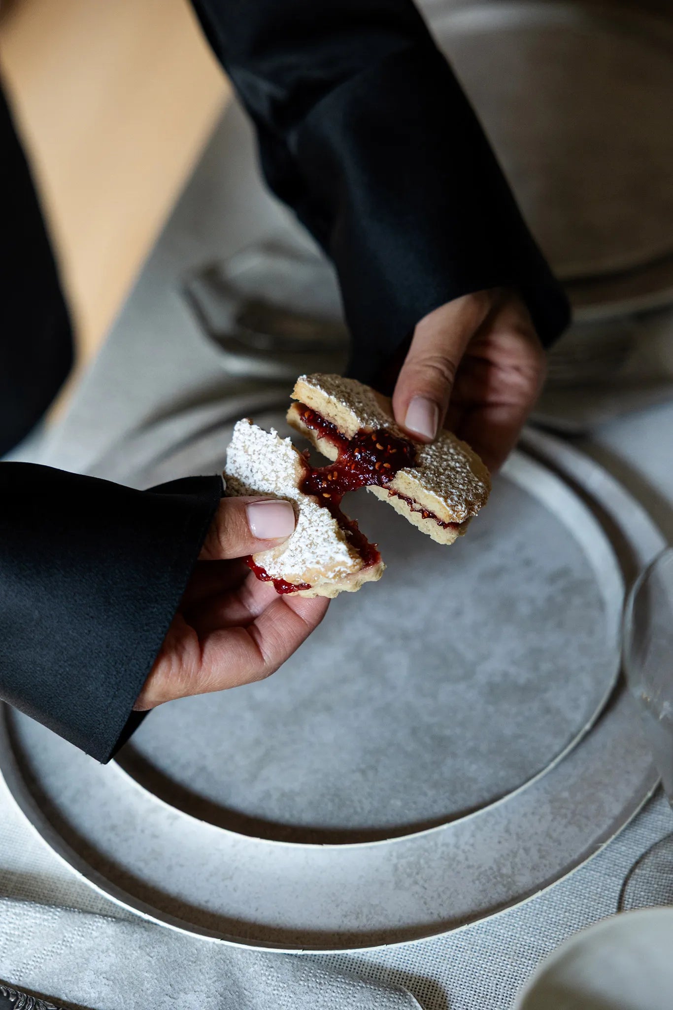 Stone - Dinner Plate, Gris (x8)