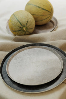 Stone - Dessert Plate, Gris (x8)