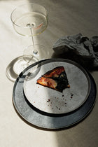 Stone - Dessert Plate, Gris (x8)