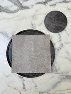 Stone - Coaster, Slate, Round (x4)