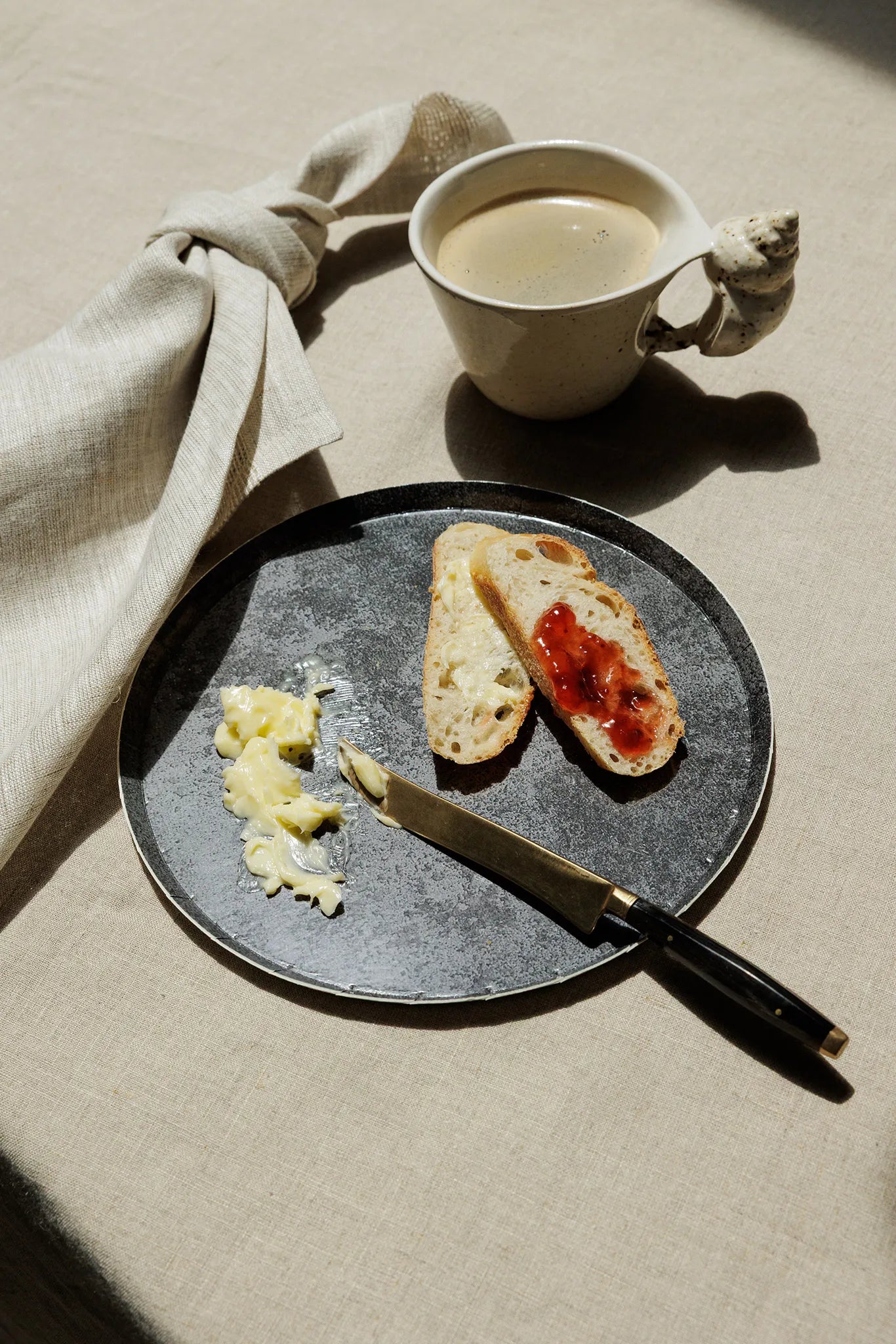 Stone - Dinner Plate, Slate (x8)